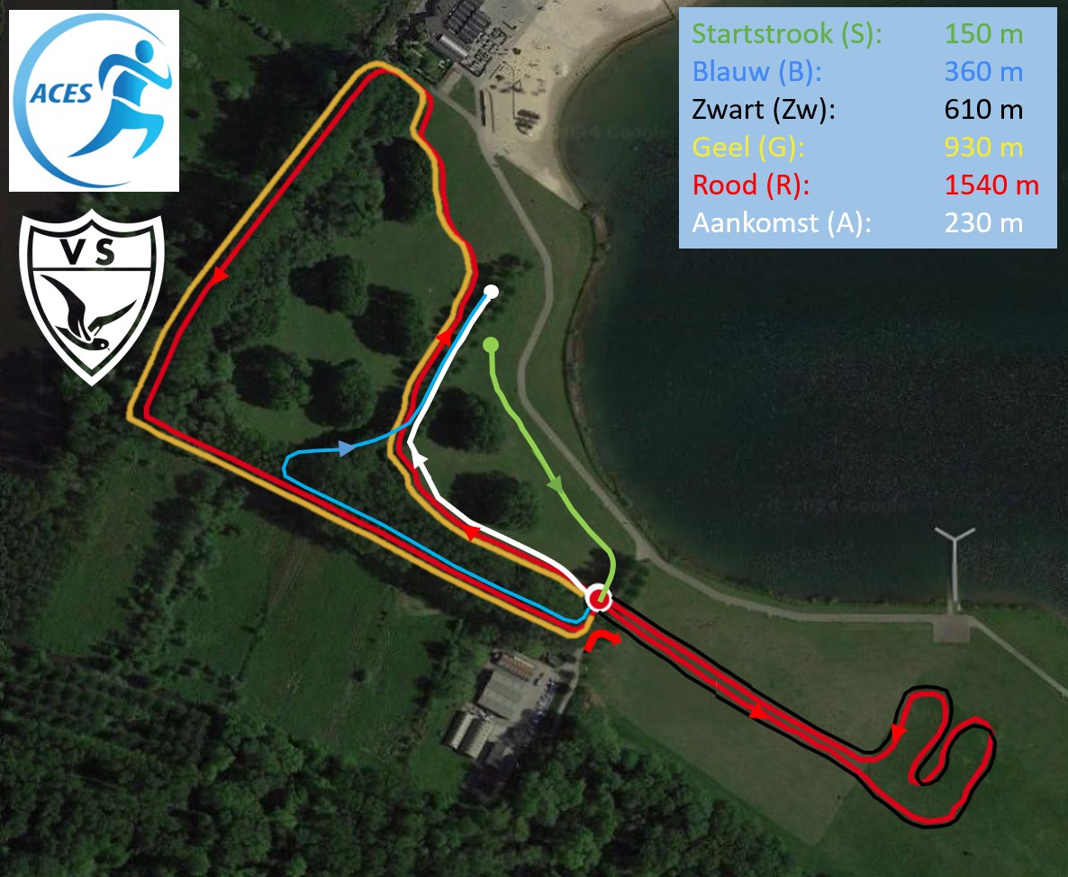 parcours aces veldloop 2024